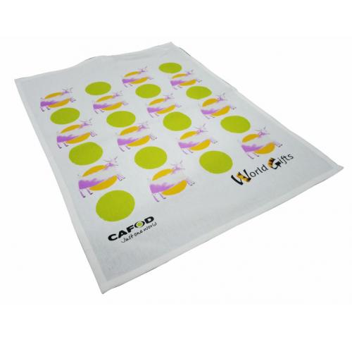 Custom Printed Tea Towels 100% Fairtrade Cotton